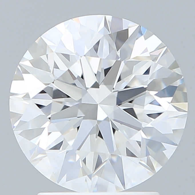 2.55 Carat Round Shaped, Excellent Cut, D Color, VVS2 Clarity, IGI Certified Lab Grown Diamond