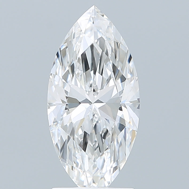 2.05 Carat Marquise Shaped, Ideal Cut, D Color, VVS2 Clarity, IGI Certified Lab Grown Diamond