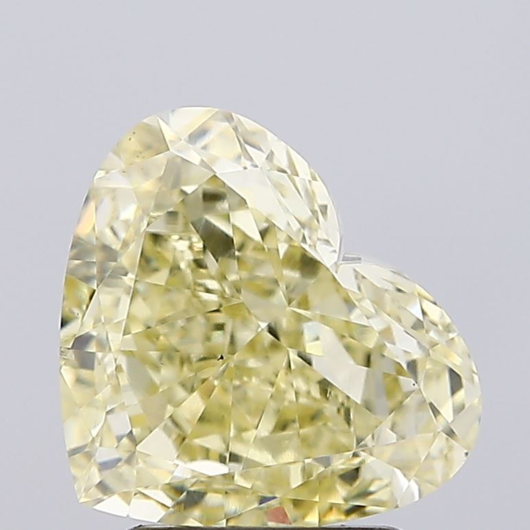 2.50 Carat Heart Shaped, Very Good Cut, VS2 Clarity, IGI Certified Lab Grown Diamond