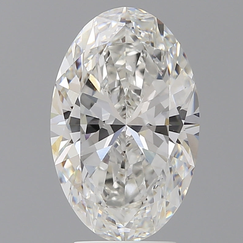 4.05 Carat Oval Shaped, Ideal Cut, E Color, VVS2 Clarity, IGI Certified Lab Grown Diamond