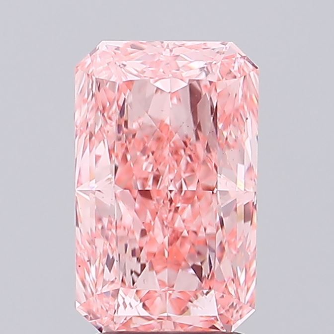 3.02 Carat Radiant Shaped, Very Good Cut, VS2 Clarity, IGI Certified Lab Grown Diamond