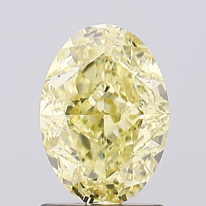 1.55 Carat Oval Shaped, Very Good Cut, VVS2 Clarity, IGI Certified Lab Grown Diamond
