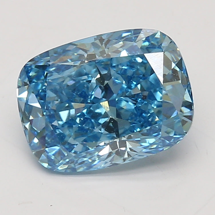 3.05 Carat Cushion Shaped, Ideal Cut, VS1 Clarity, IGI Certified Lab Grown Diamond