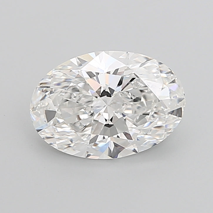 4.04 Carat Oval Shaped, Ideal Cut, F Color, VVS2 Clarity, IGI Certified Lab Grown Diamond
