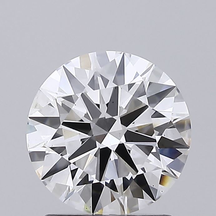 1.59 Carat Round Shaped, Ideal Cut, F Color, VS2 Clarity, IGI Certified Lab Grown Diamond