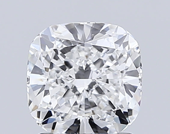 1.51 Carat Cushion Shaped, Ideal Cut, D Color, VVS2 Clarity, IGI Certified Lab Grown Diamond