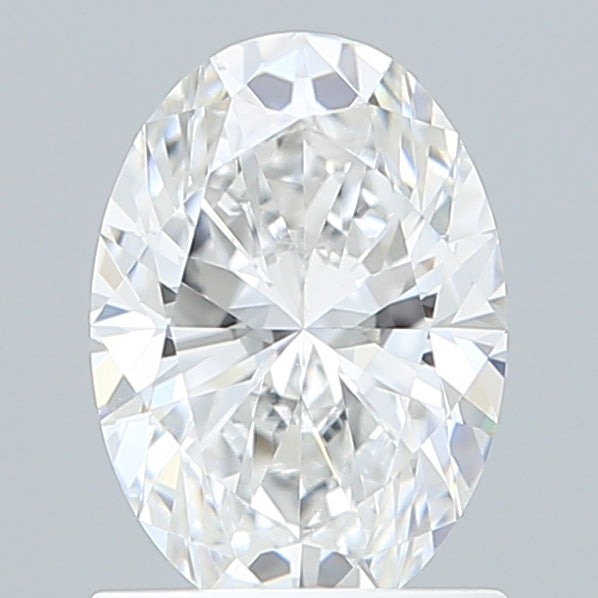 1.18 Carat Oval Shaped, Excellent Cut, D Color, VVS2 Clarity, IGI Certified Lab Grown Diamond