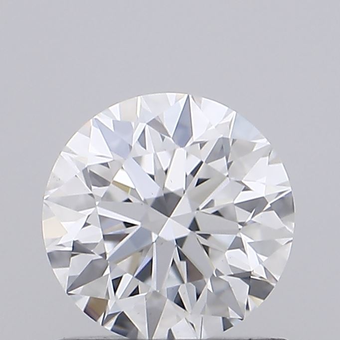 0.53 Carat Round Shaped, Ideal Cut, D Color, VS1 Clarity, IGI Certified Lab Grown Diamond