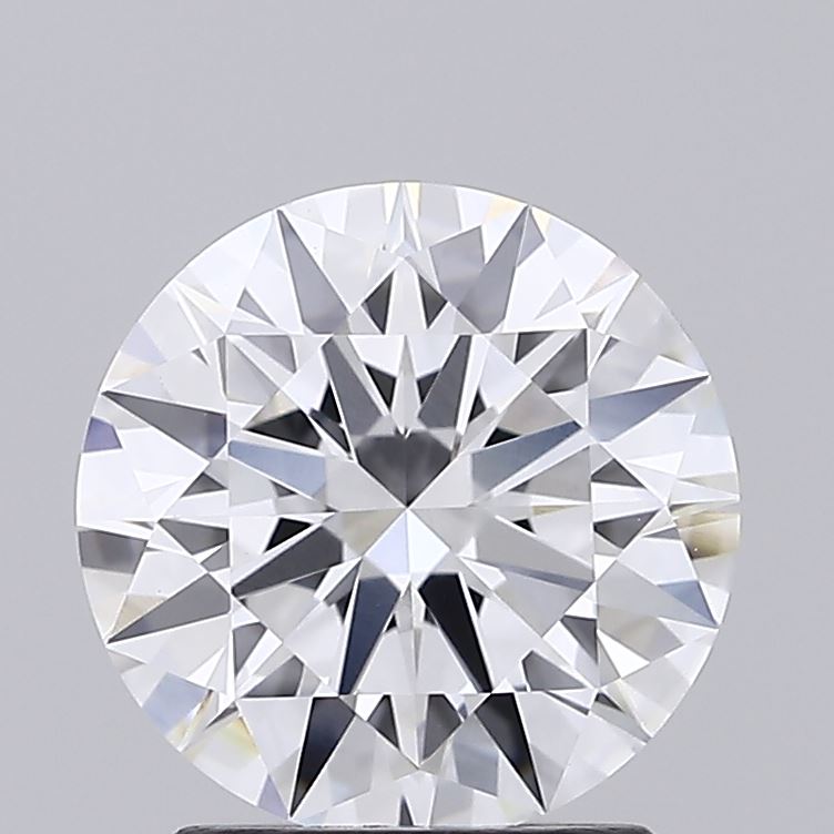 2.01 Carat Round Shaped, Ideal Cut, D Color, VVS2 Clarity, IGI Certified Lab Grown Diamond