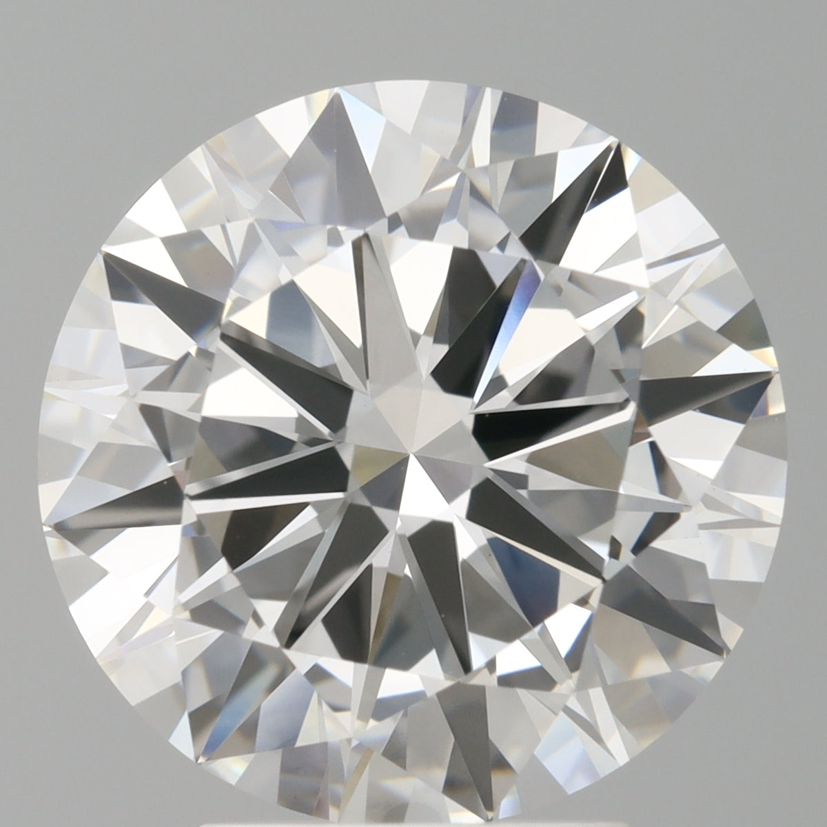4.03 Carat Round Shaped, Excellent Cut, E Color, VVS2 Clarity, IGI Certified Lab Grown Diamond