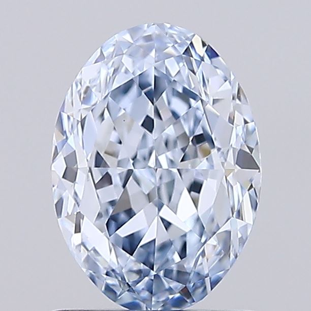 1.23 Carat Oval Shaped, Excellent Cut, VVS2 Clarity, IGI Certified Lab Grown Diamond