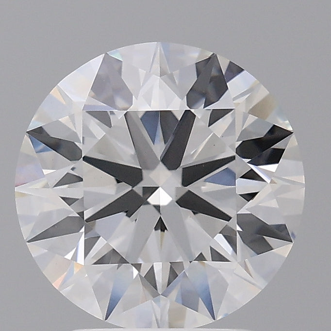 2.92 Carat Round Shaped, Ideal Cut, E Color, VS1 Clarity, IGI Certified Lab Grown Diamond