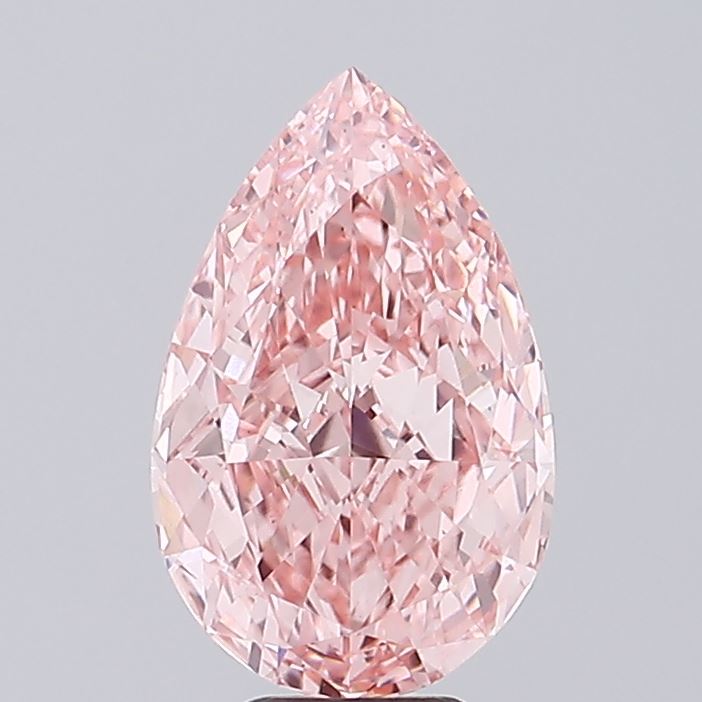 5.22 Carat Pear Shaped, Ideal Cut, VS1 Clarity, IGI Certified Lab Grown Diamond