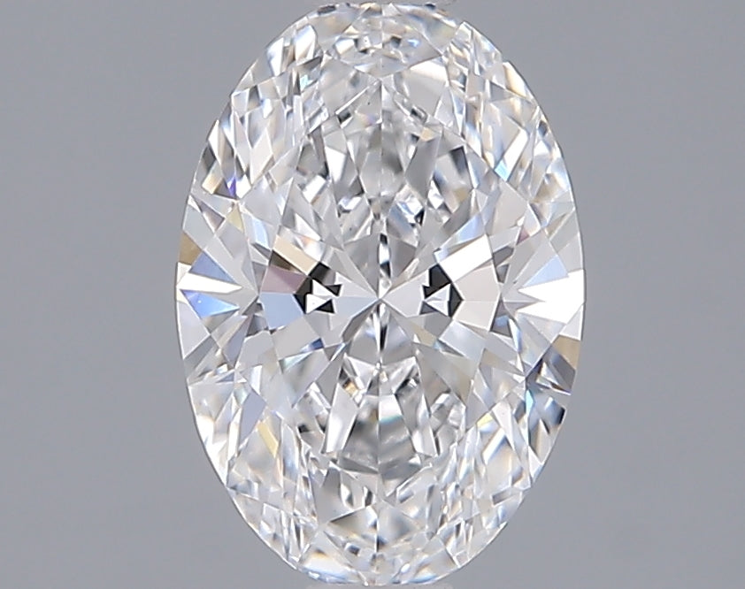 1.55 Carat Oval Shaped, Ideal Cut, D Color, VS1 Clarity, IGI Certified Lab Grown Diamond