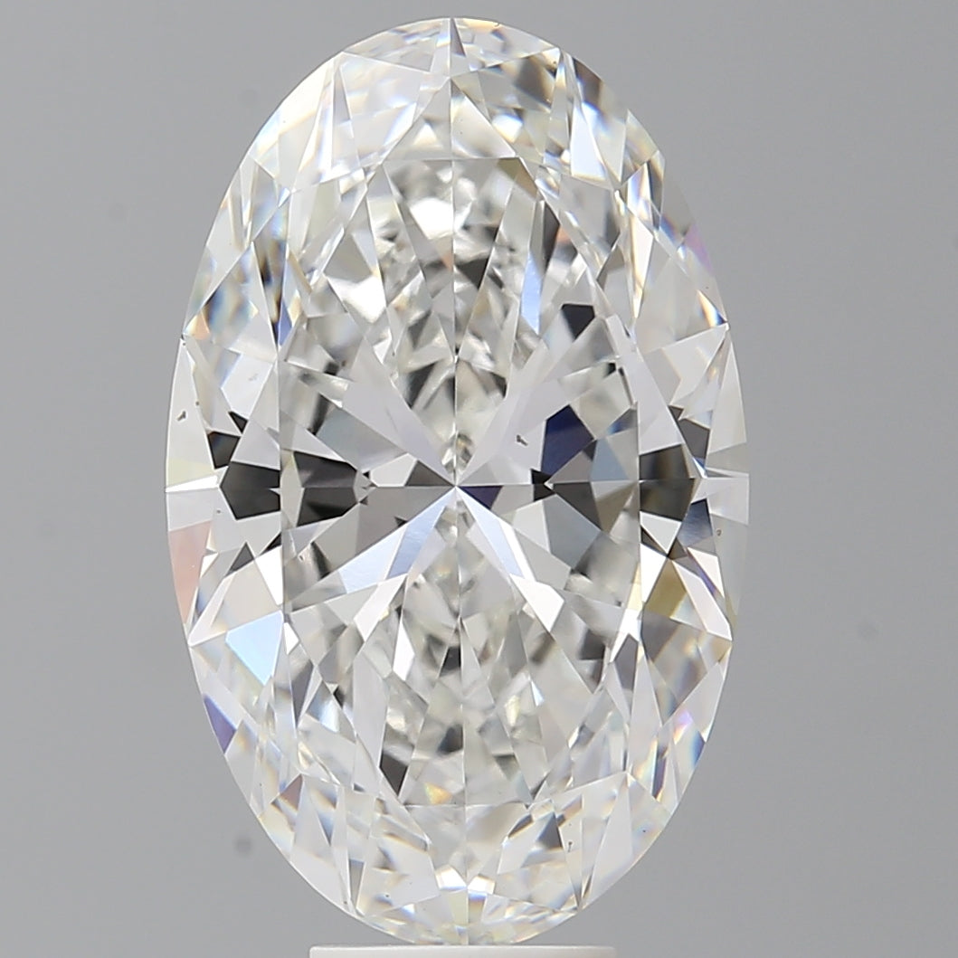 9.05 Carat Oval Shaped, Ideal Cut, E Color, VVS2 Clarity, IGI Certified Lab Grown Diamond