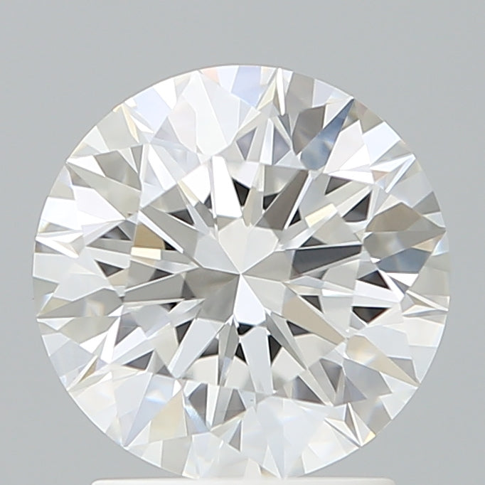 2.10 Carat Round Shaped, Ideal Cut, E Color, VVS2 Clarity, IGI Certified Lab Grown Diamond