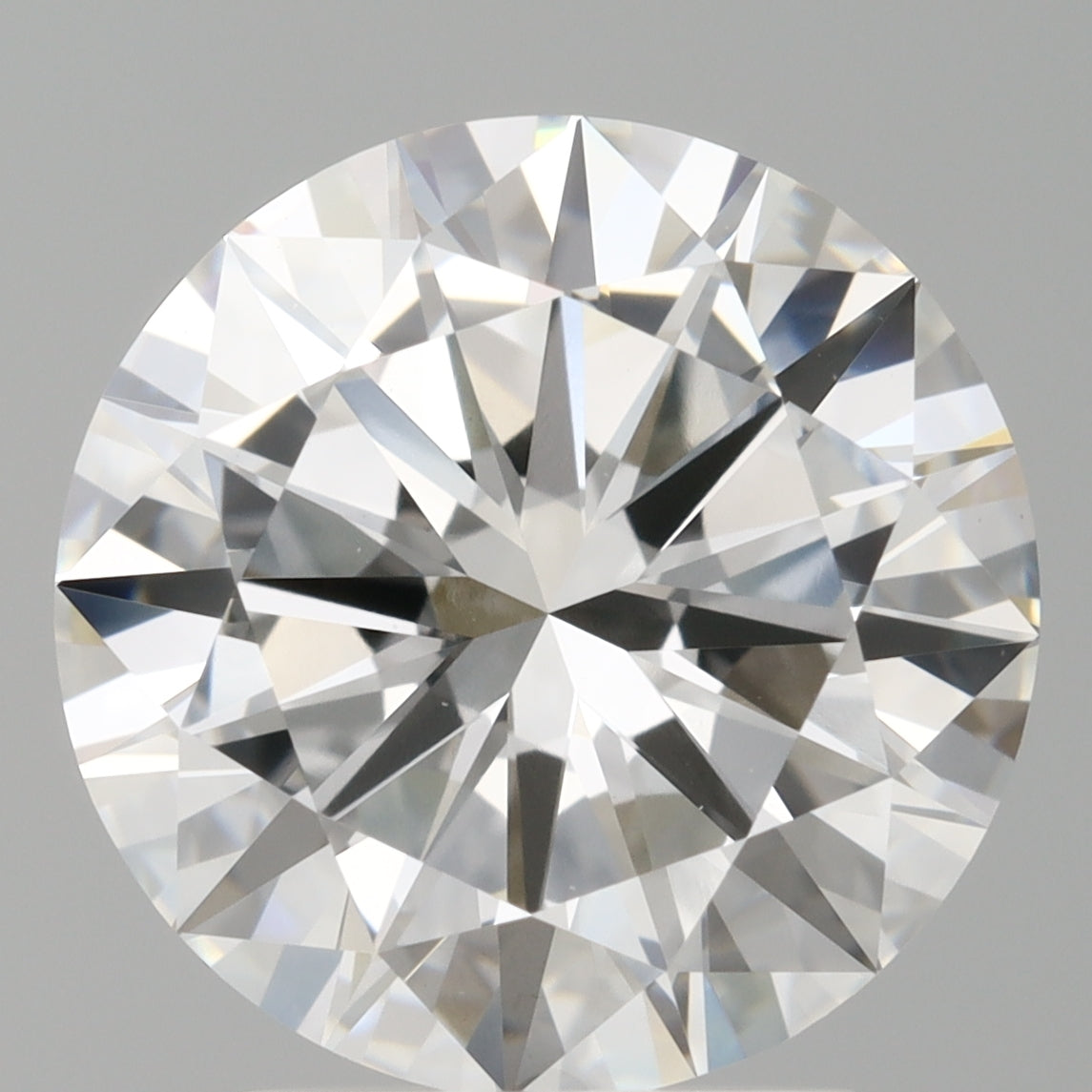 3.00 Carat Round Shaped, Excellent Cut, E Color, VVS2 Clarity, IGI Certified Lab Grown Diamond