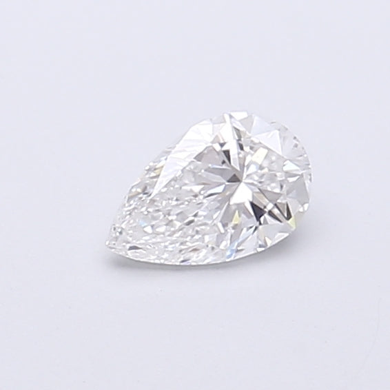 0.31 Carat Pear Shaped, Very Good Cut, E Color, VVS2 Clarity, IGI Certified Lab Grown Diamond