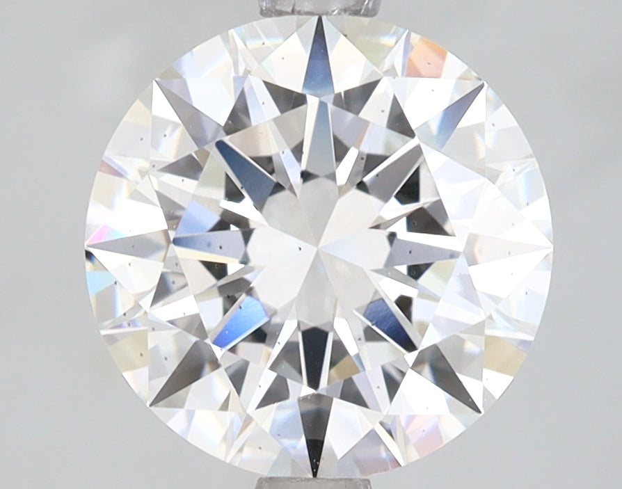 2.82 Carat Round Shaped, Excellent Cut, E Color, SI1 Clarity, IGI Certified Lab Grown Diamond