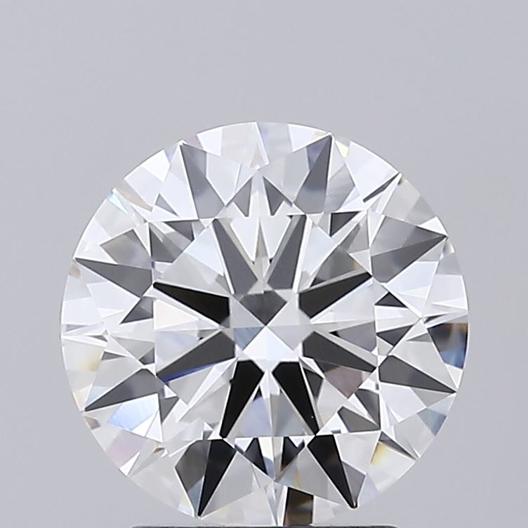 2.10 Carat Round Shaped, Ideal Cut, E Color, VVS1 Clarity, IGI Certified Lab Grown Diamond
