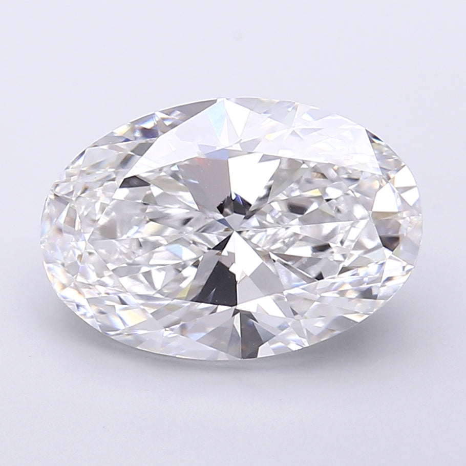 4.31 Carat Oval Shaped, Very Good Cut, D Color, VVS2 Clarity, IGI Certified Lab Grown Diamond