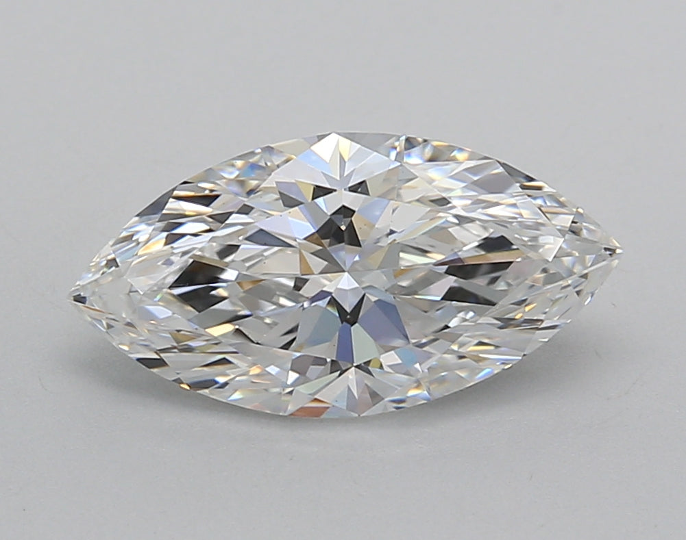 2.02 Carat Marquise Shaped, Very Good Cut, E Color, VVS2 Clarity, IGI Certified Lab Grown Diamond