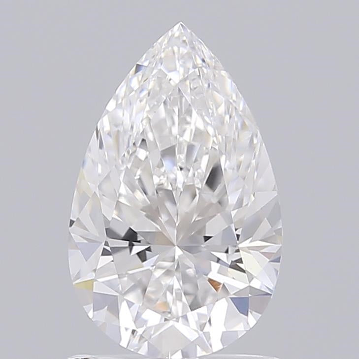 1.19 Carat Pear Shaped, Excellent Cut, D Color, VVS2 Clarity, IGI Certified Lab Grown Diamond