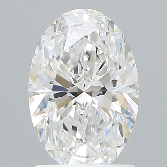 1.60 Carat Oval Shaped, Excellent Cut, D Color, VVS2 Clarity, IGI Certified Lab Grown Diamond