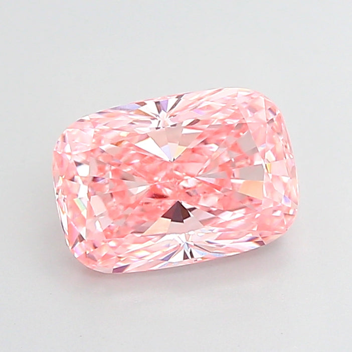 3.08 Carat Cushion Shaped, Very Good Cut, VVS2 Clarity, IGI Certified Lab Grown Diamond