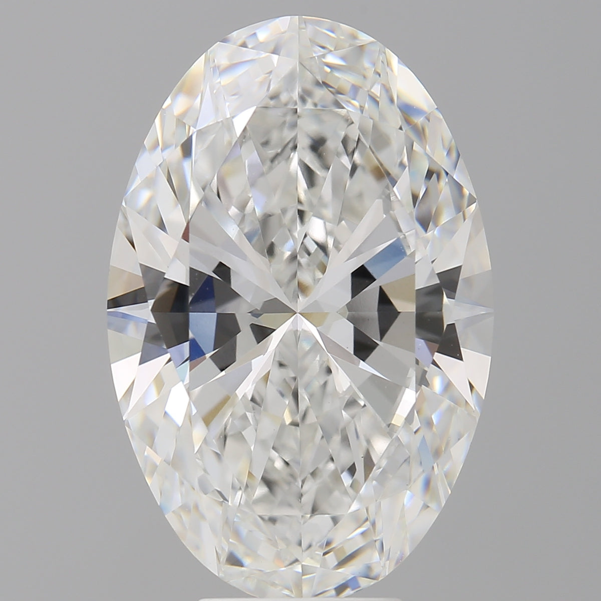 8.04 Carat Oval Shaped, Ideal Cut, E Color, VVS2 Clarity, IGI Certified Lab Grown Diamond