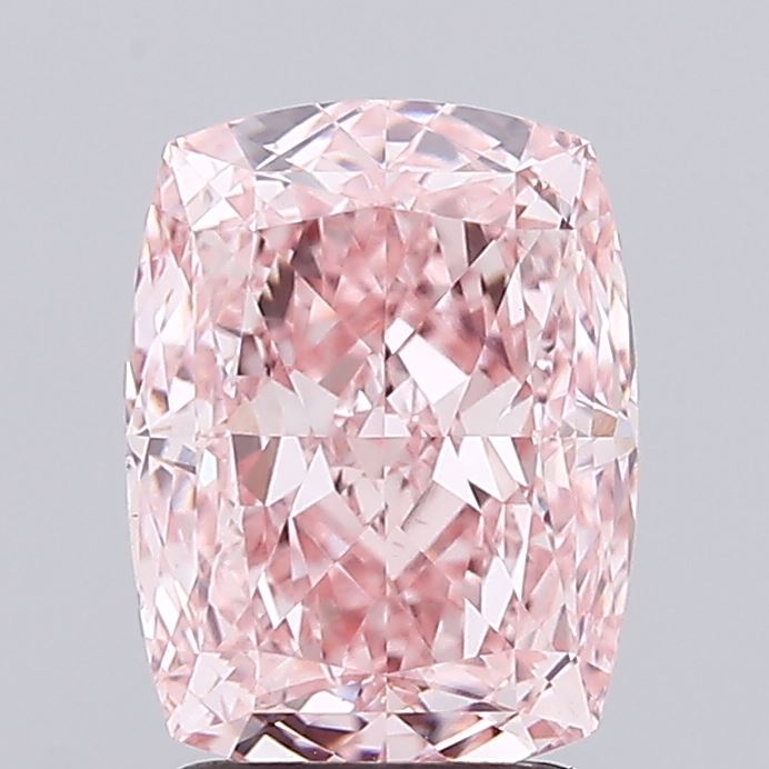 3.06 Carat Cushion Shaped, Ideal Cut, VVS2 Clarity, IGI Certified Lab Grown Diamond