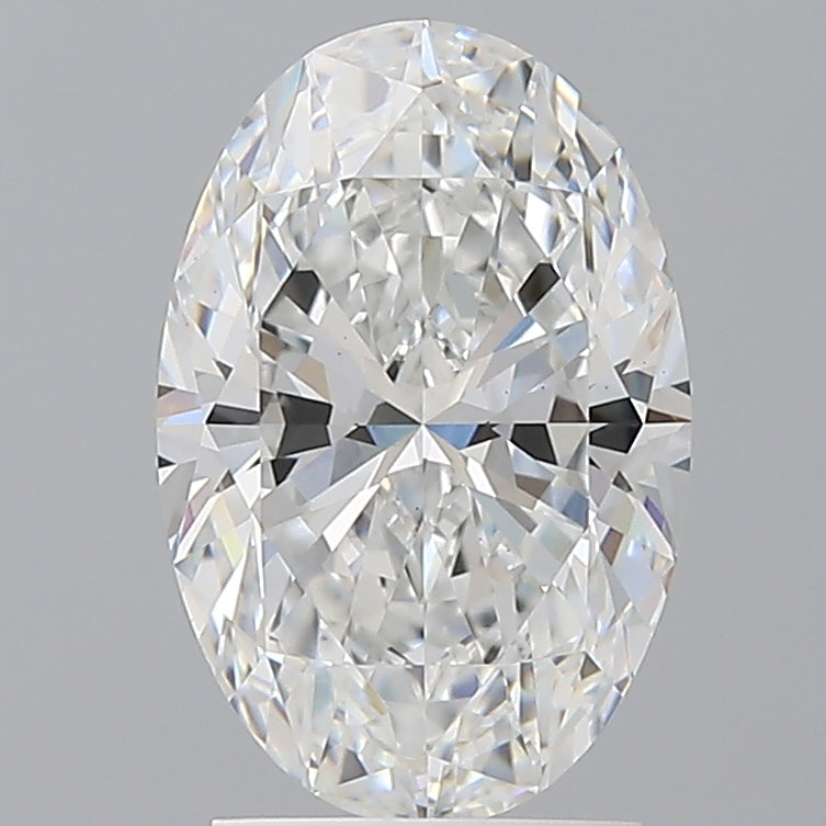 2.51 Carat Oval Shaped, Ideal Cut, E Color, VS1 Clarity, IGI Certified Lab Grown Diamond
