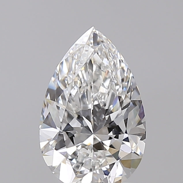 1.51 Carat Pear Shaped, Excellent Cut, D Color, VVS2 Clarity, IGI Certified Lab Grown Diamond