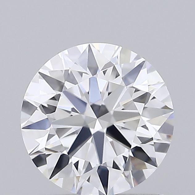 0.87 Carat Round Shaped, Ideal Cut, D Color, VVS2 Clarity, IGI Certified Lab Grown Diamond