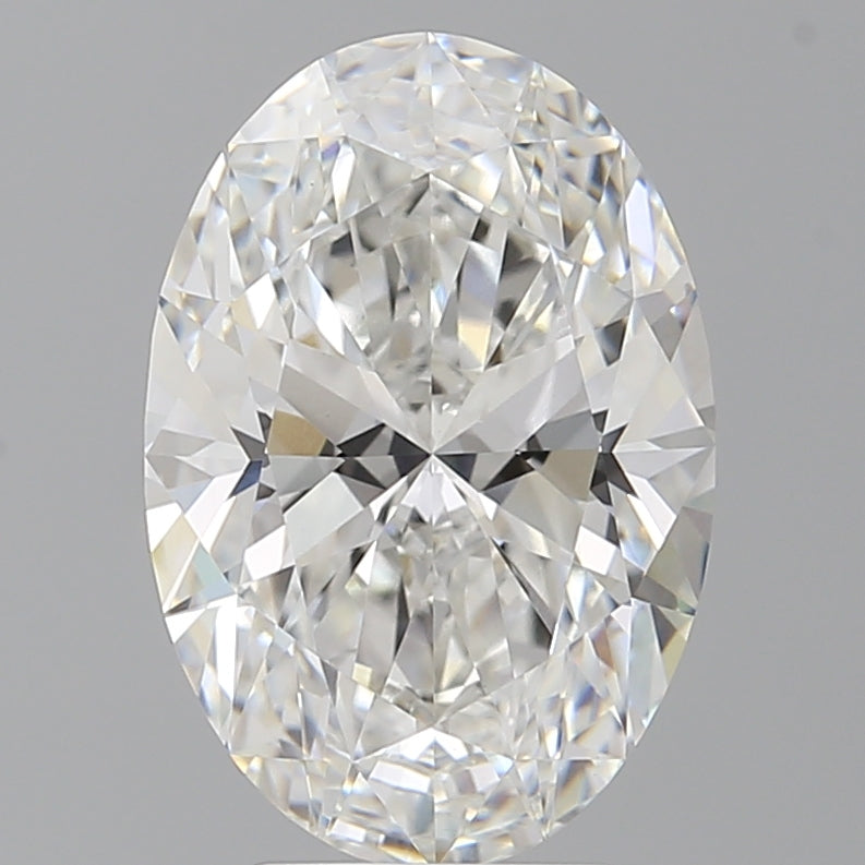 4.59 Carat Oval Shaped, Ideal Cut, E Color, VVS2 Clarity, IGI Certified Lab Grown Diamond