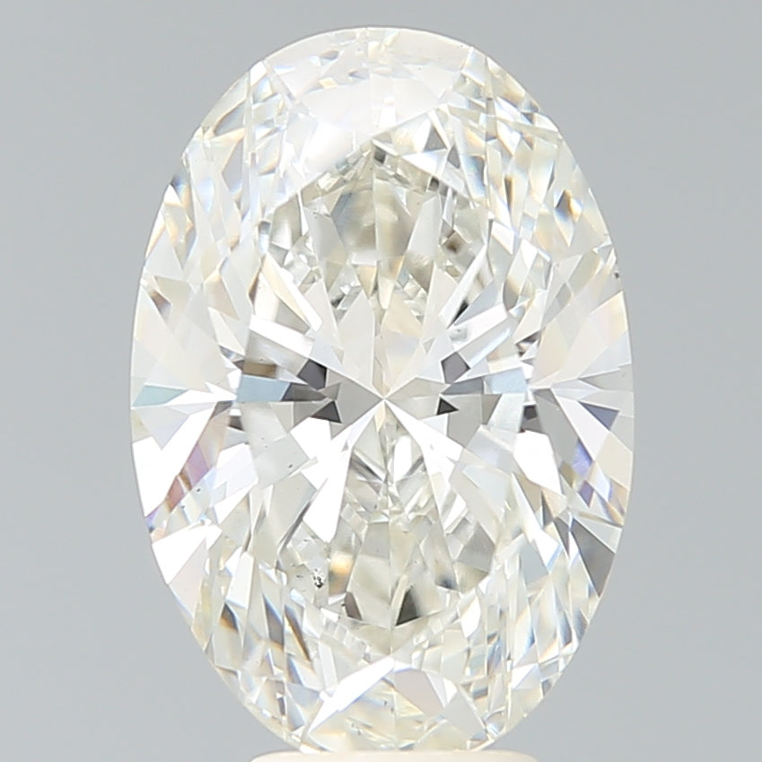 6.11 Carat Oval Shaped, Excellent Cut, H Color, VS1 Clarity, IGI Certified Lab Grown Diamond