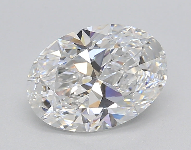 1.50 Carat Oval Shaped, Ideal Cut, D Color, VVS1 Clarity, IGI Certified Lab Grown Diamond