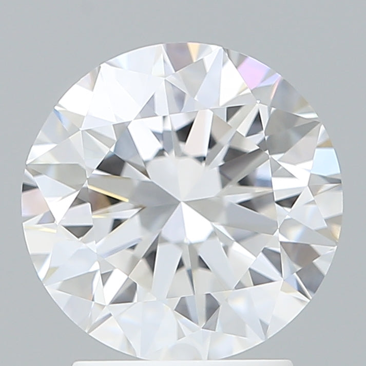 2.60 Carat Round Shaped, Excellent Cut, E Color, VVS2 Clarity, IGI Certified Lab Grown Diamond