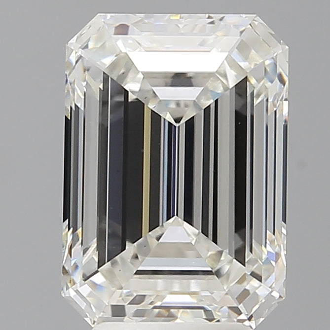 4.57 Carat Emerald Shaped, Ideal Cut, G Color, VS1 Clarity, IGI Certified Lab Grown Diamond