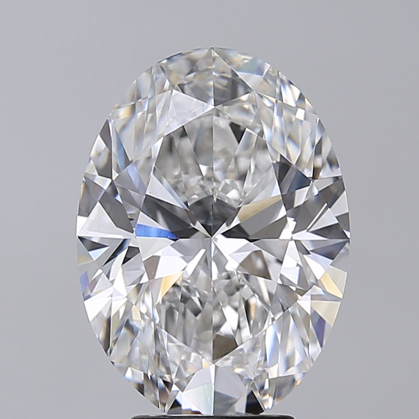 5.01 Carat Oval Shaped, Excellent Cut, E Color, VVS2 Clarity, IGI Certified Lab Grown Diamond