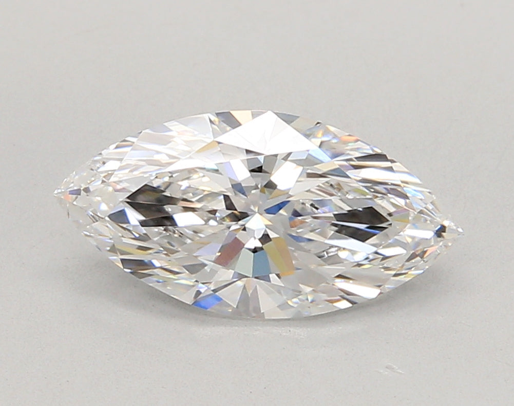 2.05 Carat Marquise Shaped, Ideal Cut, D Color, VVS2 Clarity, IGI Certified Lab Grown Diamond