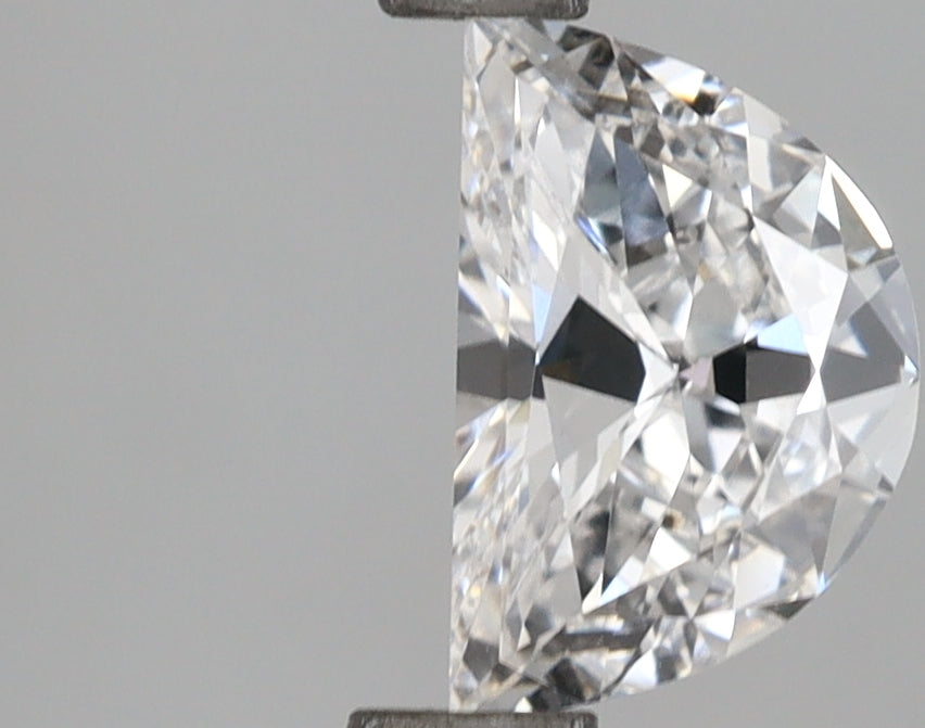 1.10 Carat Half Moon Shaped, Very Good Cut, E Color, VS1 Clarity, IGI Certified Lab Grown Diamond