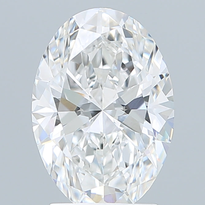 2.51 Carat Oval Shaped, Ideal Cut, D Color, VVS2 Clarity, IGI Certified Lab Grown Diamond