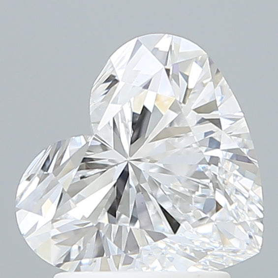 2.03 Carat Heart Shaped, Ideal Cut, D Color, VS1 Clarity, IGI Certified Lab Grown Diamond