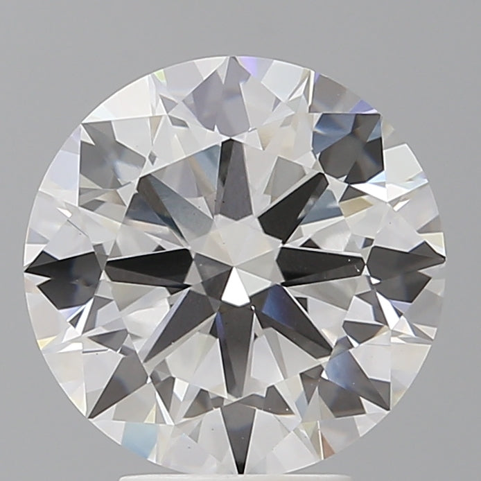 4.58 Carat Round Shaped, Excellent Cut, F Color, VS1 Clarity, IGI Certified Lab Grown Diamond