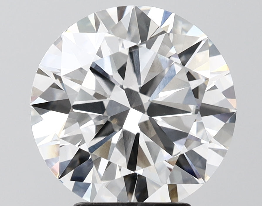 3.98 Carat Round Shaped, Excellent Cut, F Color, VVS2 Clarity, IGI Certified Lab Grown Diamond