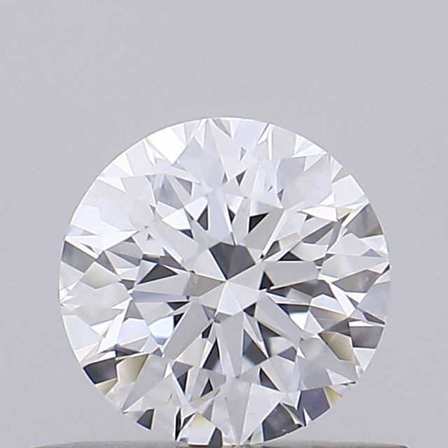 0.54 Carat Round Shaped, Ideal Cut, D Color, VVS2 Clarity, IGI Certified Lab Grown Diamond