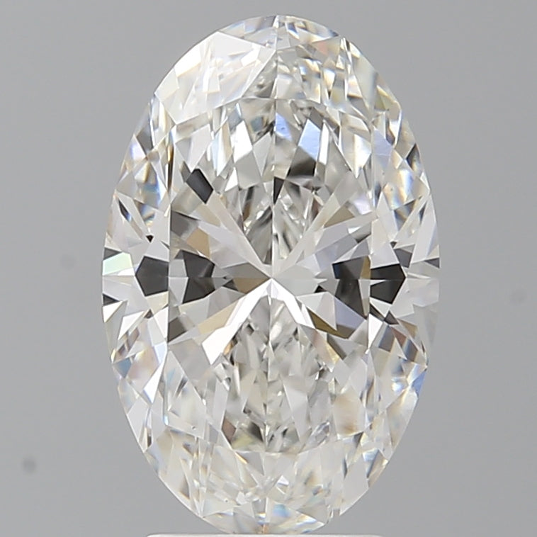 3.56 Carat Oval Shaped, Ideal Cut, F Color, VS1 Clarity, IGI Certified Lab Grown Diamond