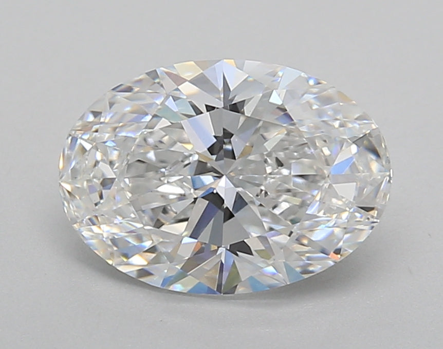 2.03 Carat Oval Shaped, Excellent Cut, E Color, VVS2 Clarity, IGI Certified Lab Grown Diamond