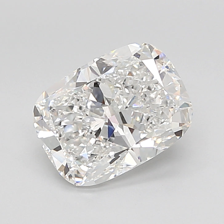 4.01 Carat Cushion Shaped, Excellent Cut, E Color, VVS2 Clarity, IGI Certified Lab Grown Diamond